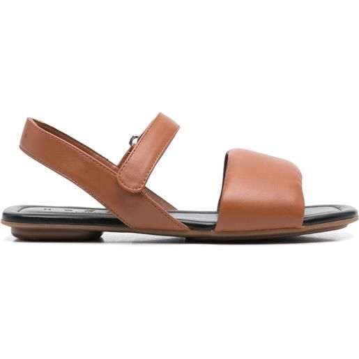 Hogan ballerine in pelle - marrone