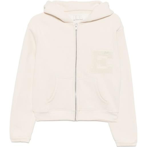 ERL felpa con cappuccio - bianco