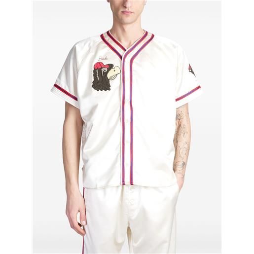 BODE camicia redtail - bianco