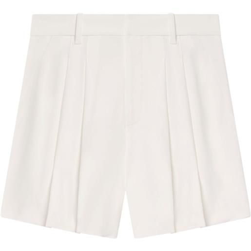 A.L.C. shorts sartoriali con pieghe - bianco