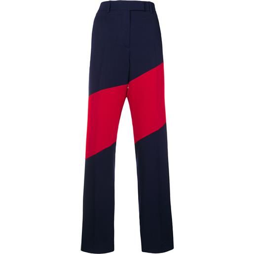 Calvin Klein pantaloni bicolore - blu