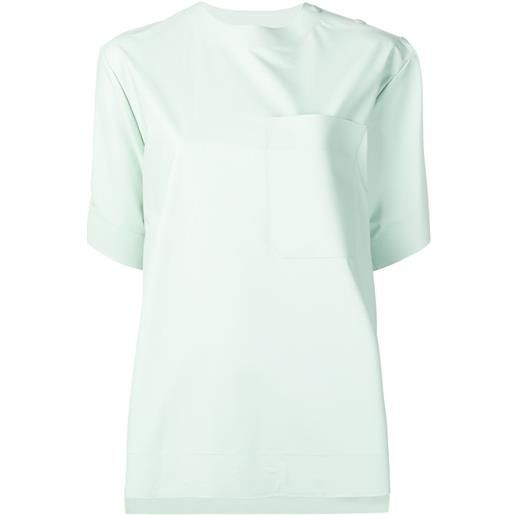 Kwaidan Editions t-shirt con taschino - verde