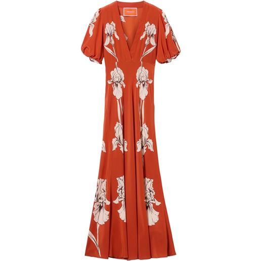 La DoubleJ abito midi marlene - arancione