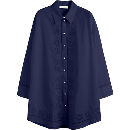 Chinti & Parker chemisier con ricamo - blu
