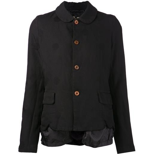 Comme Des Garçons Comme Des Garçons dotted jacket - nero