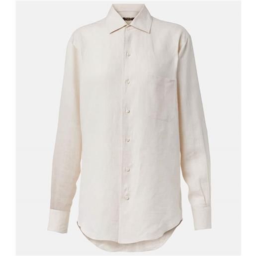 Loro Piana camicia andre in lino