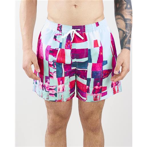 DSQUARED costume con stampa d2 surf dsquared