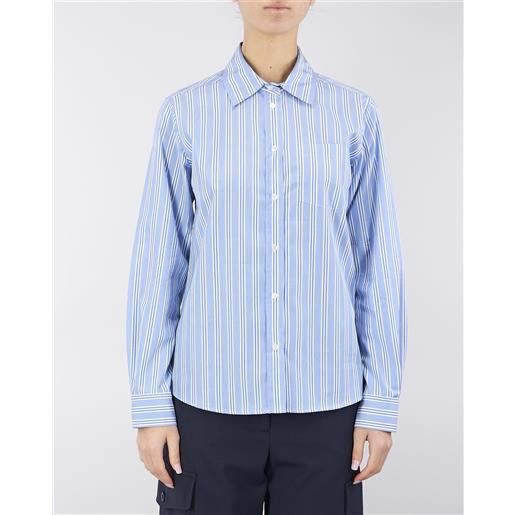 MAX MARA WEEKEND camicia in popeline di cotone rigato