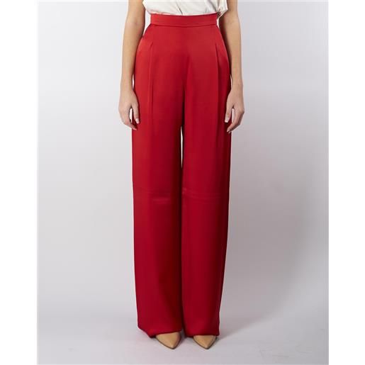 MAX MARA STUDIO pantalone fluido in envers satin