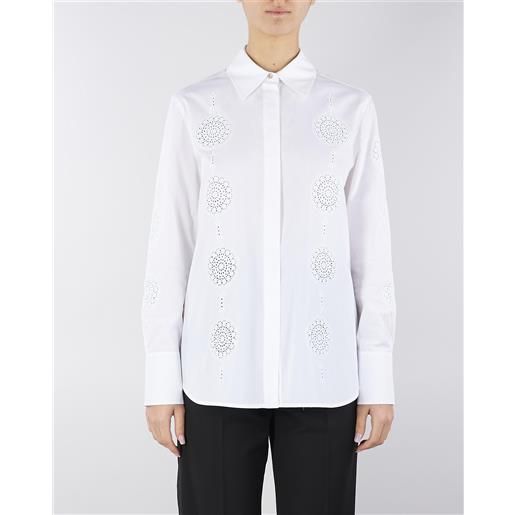 MAX MARA STUDIO camicia in popeline ricamato