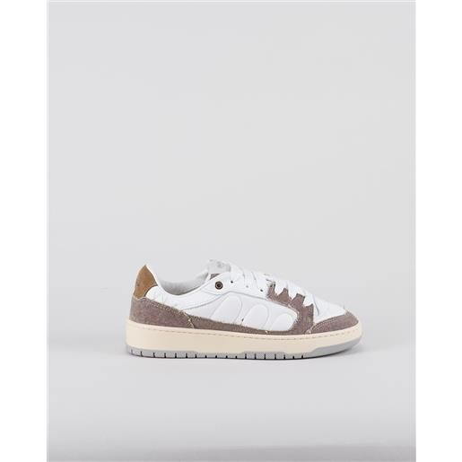 SANTHA X PAURA sneakers in pelle e canvas not fo skate