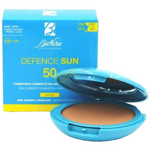 I.C.I.M. (BIONIKE) INTERNATION bionike defence sun - fondotinta compatto solare spf50 colore ambre 10g