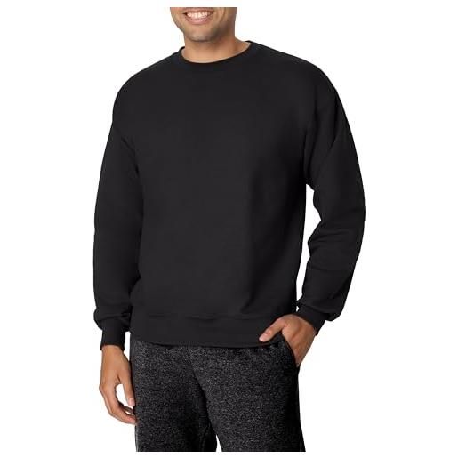 Hanes - felpa in cotone felpato, 283 g, girocollo white 3xl