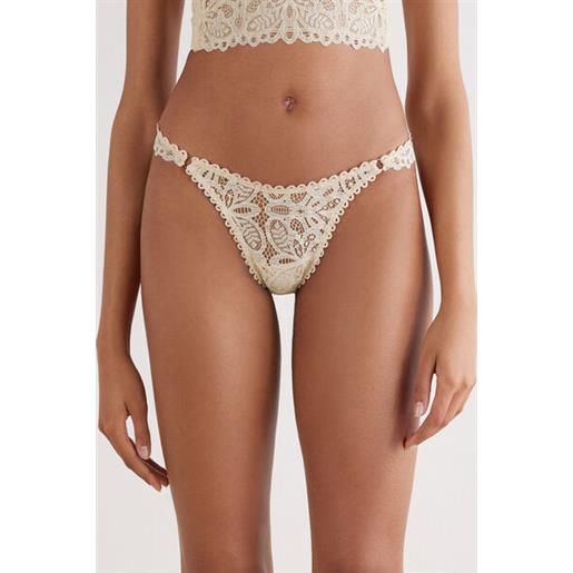 Intimissimi brasiliana stile anni '80 italian riviera avorio