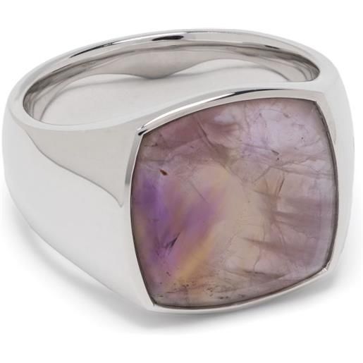 Tom Wood cushion sakura ring - argento