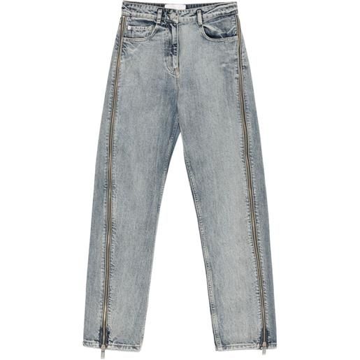 3.1 Phillip Lim jeans con zip - blu