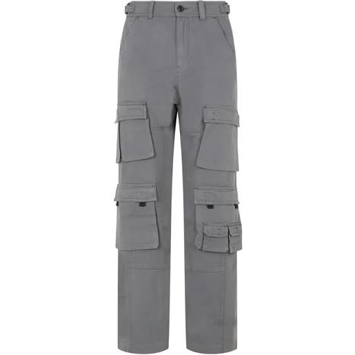 Martine Rose pantaloni cargo - grigio