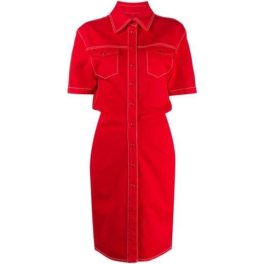 Off-White chemisier denim - rosso