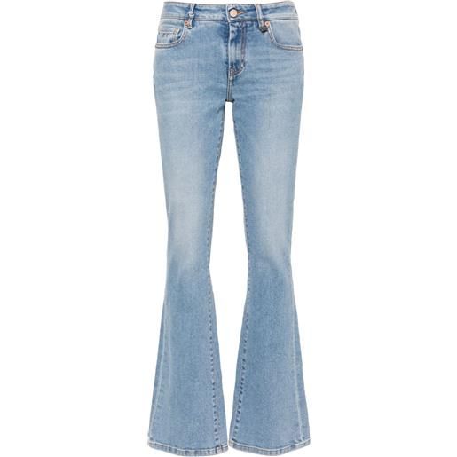 Sartoria Tramarossa jeans greta svasati a vita media - blu