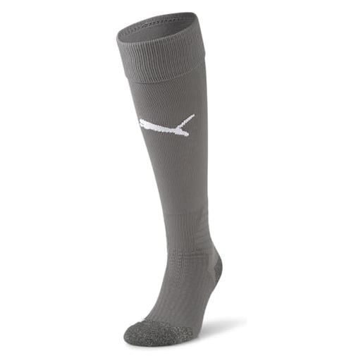 PUMA team liga socks calzetti, pearl w, 3 unisex-adulto