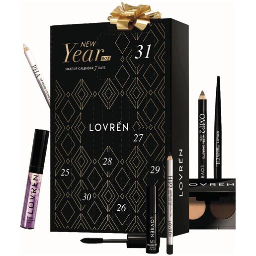 CLINICALFARMA Srl lovrén cofanetto new year box calendario 7 giorni, 7 prodotti make-up
