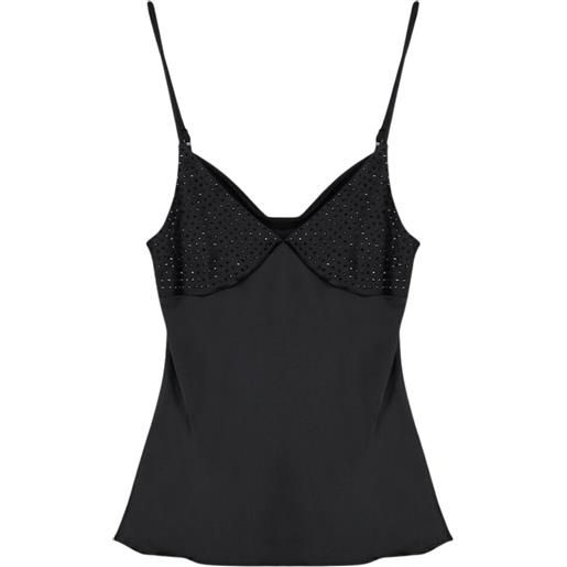 Liu-jo top con applicazioni