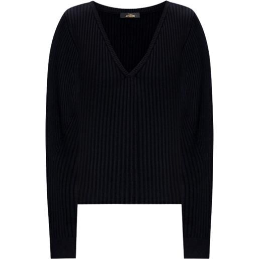 TWINSET maglia fitted a coste