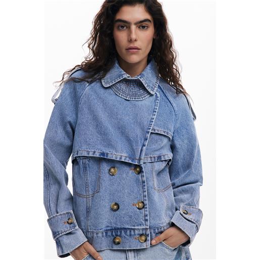 Desigual giubbino donna denim light wash