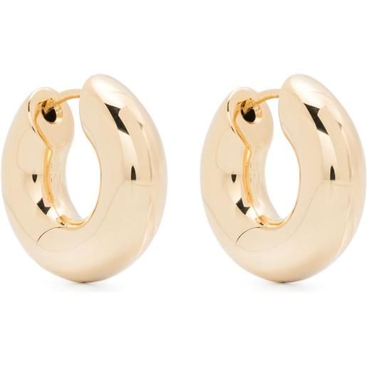 Piccoli Orecchini A Cerchio Intrecciati, Cerchi Di Croissant - Foto 8