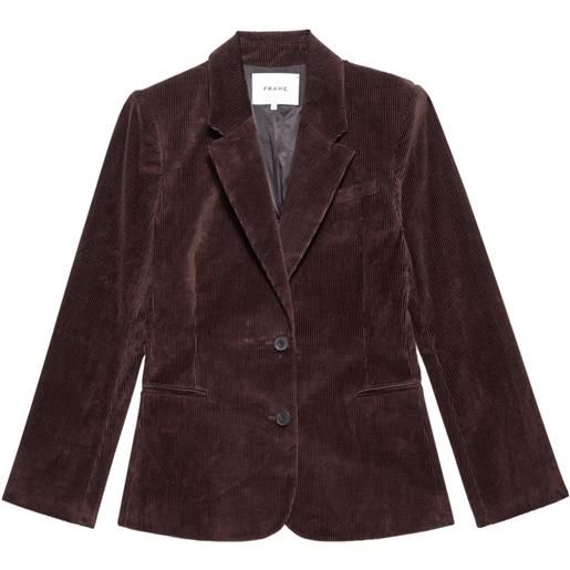 FRAME blazer the femme a coste - marrone