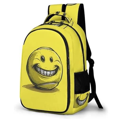 TPISLI ultraleggero zainetti per bambini autotelle per la scuola zaino il tennis ragazze zainetto sorriso casual per 1-9 grado studenti scuola escursioni all'aperto daypacks