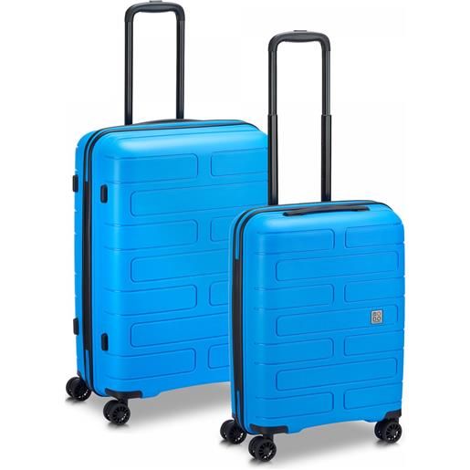 Modo By Roncato supernova 2.0 set valigie (medio, cabina) - azzurro