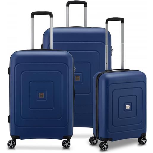 Modo By Roncato nebula set valigie (grande, medio, cabina) - blu notte