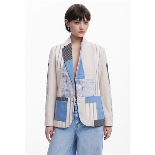 Desigual patchwork blazer