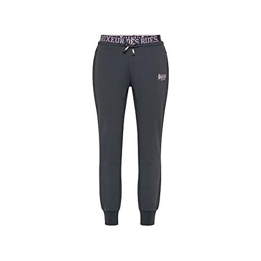 BOXEUR DES RUES - logo essential pants, donna, nero, s