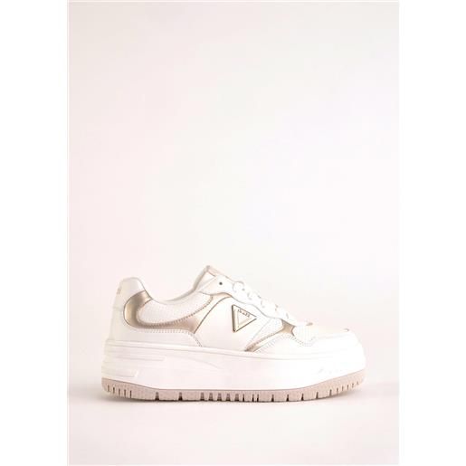 Gaudì sneaker bianca in similpelle