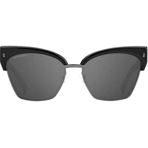 DSQUARED2 EYEWEAR occhiali da sole cat-eye - nero