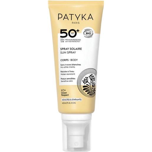 PATYKA COSMETICS Sas patyka solare spray corpo spf 50+ 100ml
