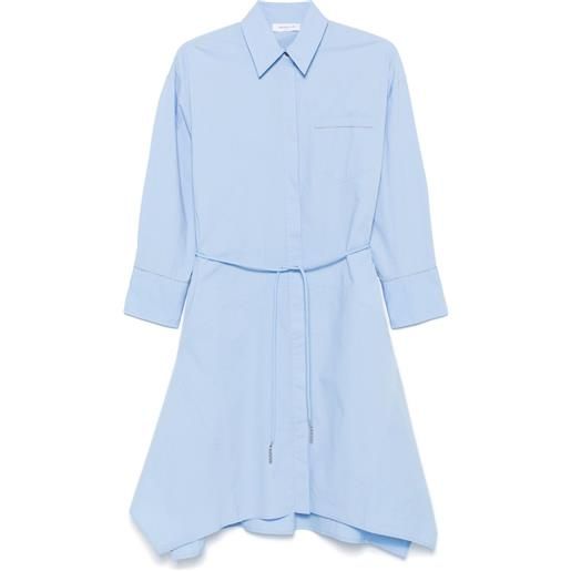 Fabiana Filippi abito midi con dettaglio a catena - blu