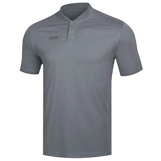 Jako 6358 prestige - polo donna, grigio, 34