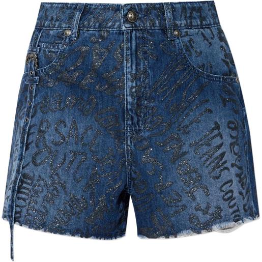 Versace Jeans Couture shorts denim - blu