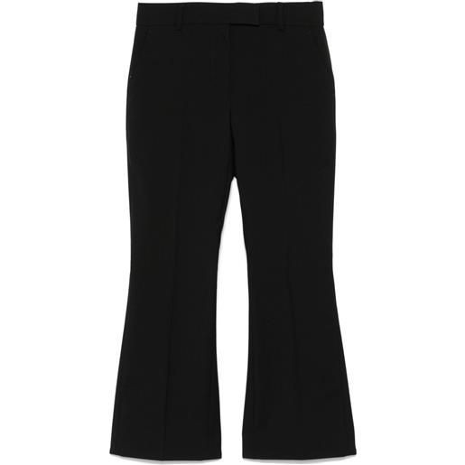 Alexander McQueen pantaloni con piega - nero