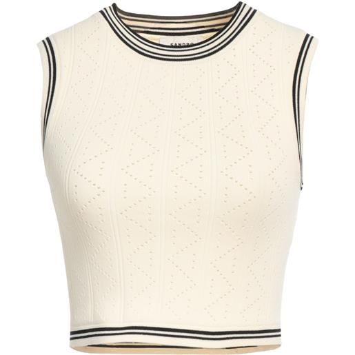 SANDRO - maglia gilet