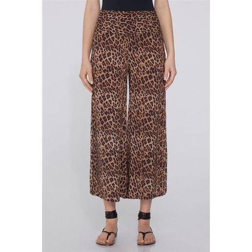 Tezenis pantagiappo in tela punto smock donna animalier