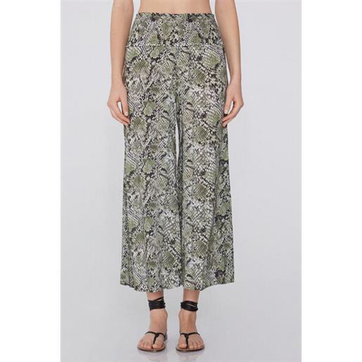 Tezenis pantagiappo in tela punto smock donna nero