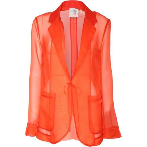 FORTE FORTE giacca chic organza seta