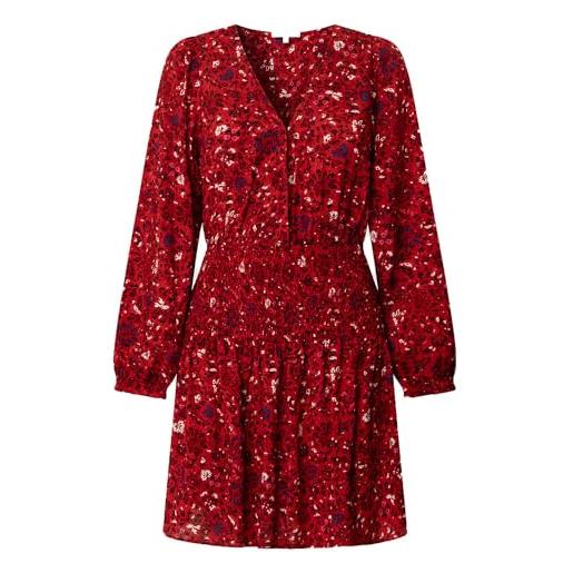 Pepe Jeans abito cecile donna, rosso (rosso), m