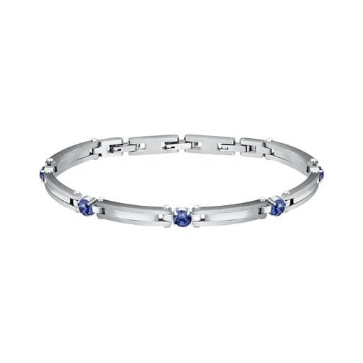 Morellato urban bracciale uomo in acciaio inossidabile, zircone - sabh24