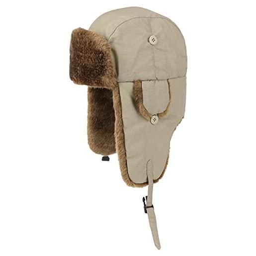 Lupsty eco polar kaki tg m 57/59cm colbacco cappello berretto aviatore pelliccia lapin aviator cap