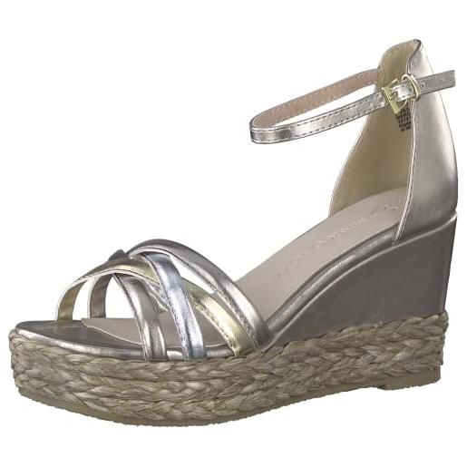 MARCO TOZZI Sandali da donna 2 2 28300 20, Powder Brevetto, 36 EU